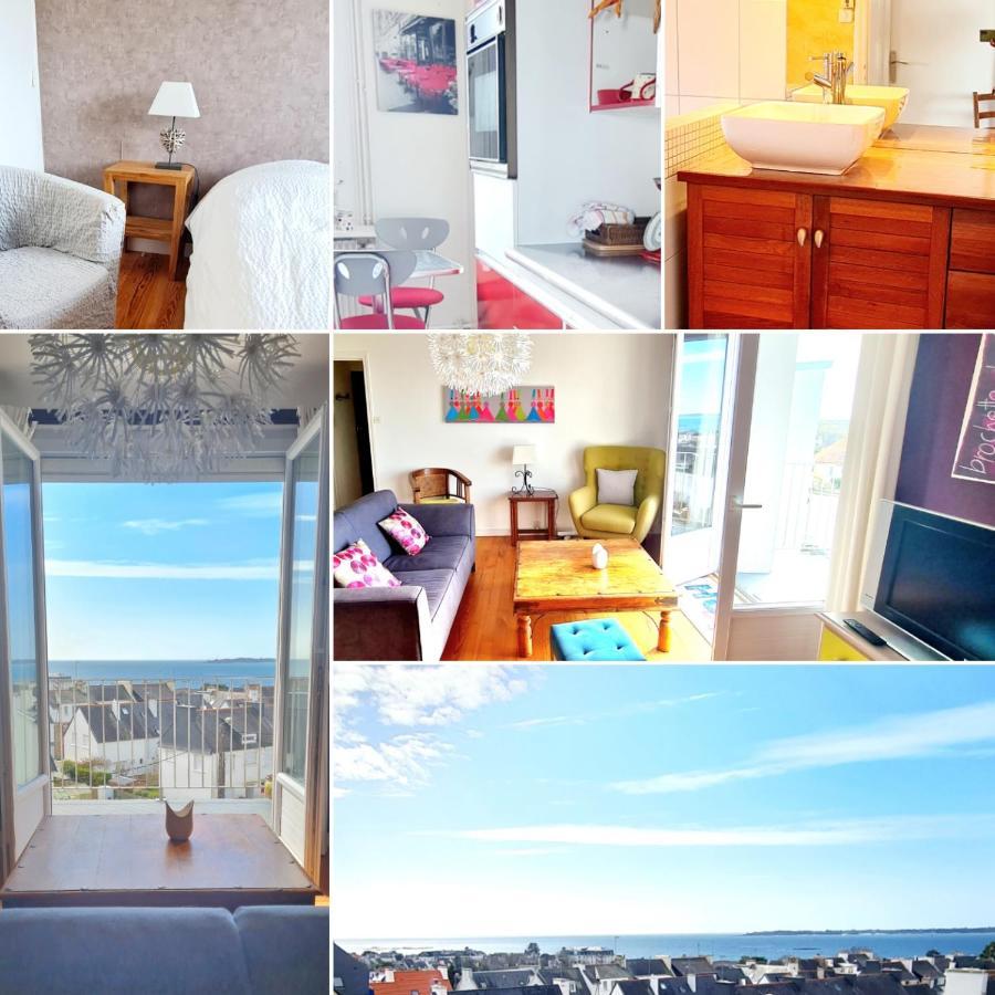 Appartement Vue Mer Concarneau Exterior foto